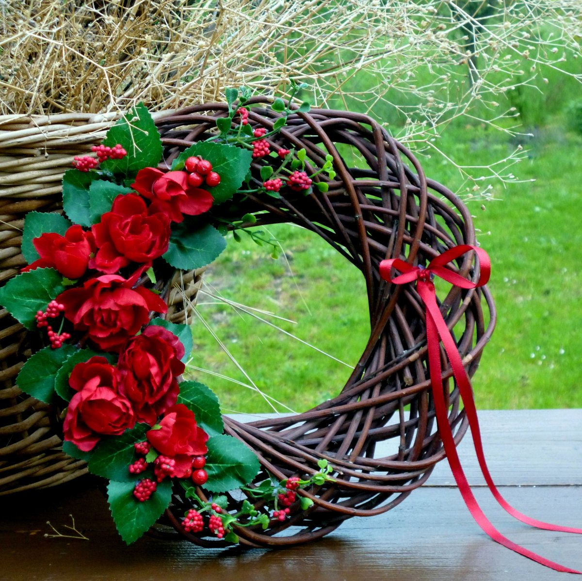 Pro maminku_věnec na dveře