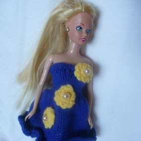 Barbie-Šaty-modré