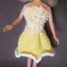 Barbie-Šatičky žluté