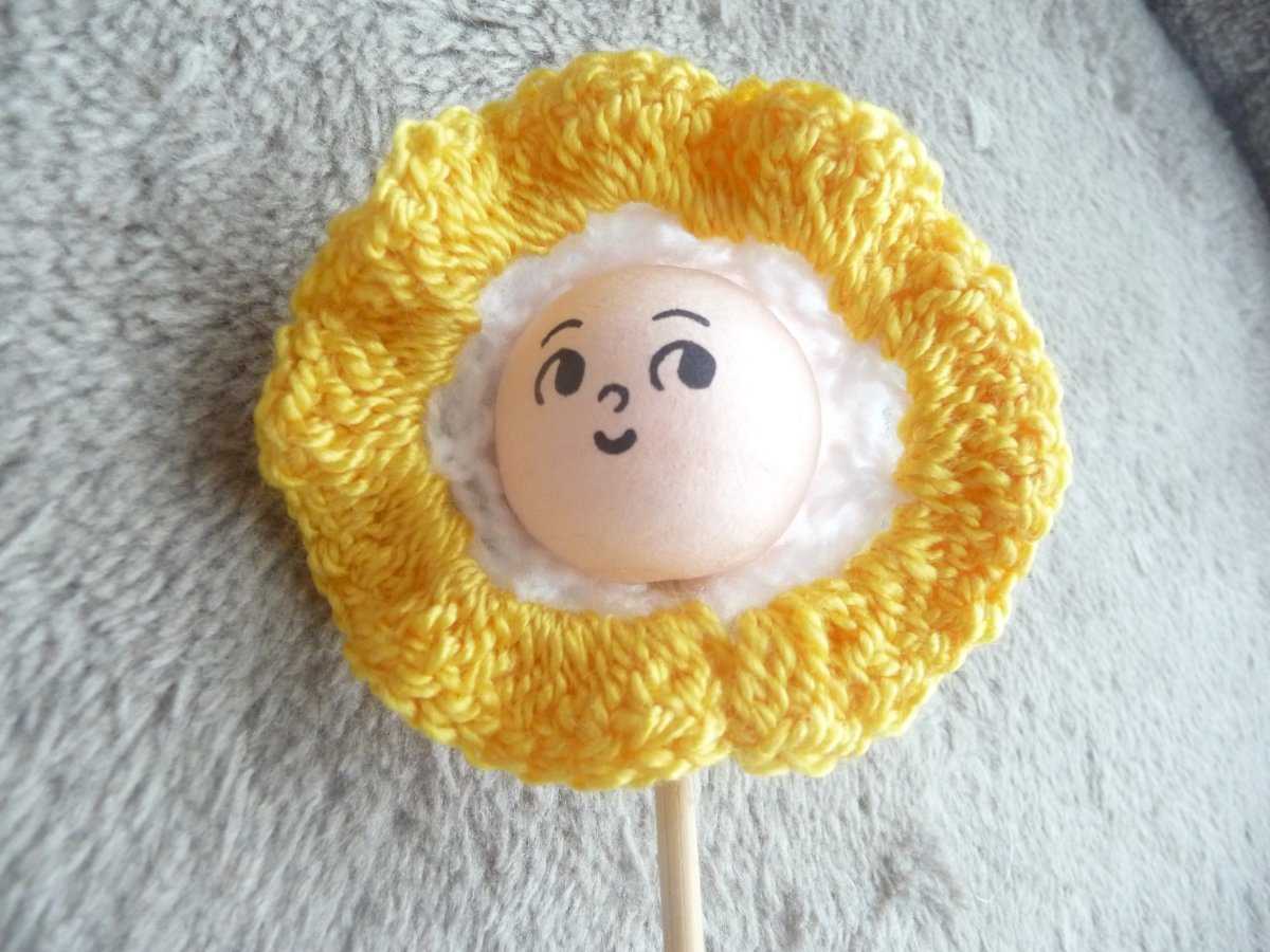 Kytičková panenka-žlutá-zápich