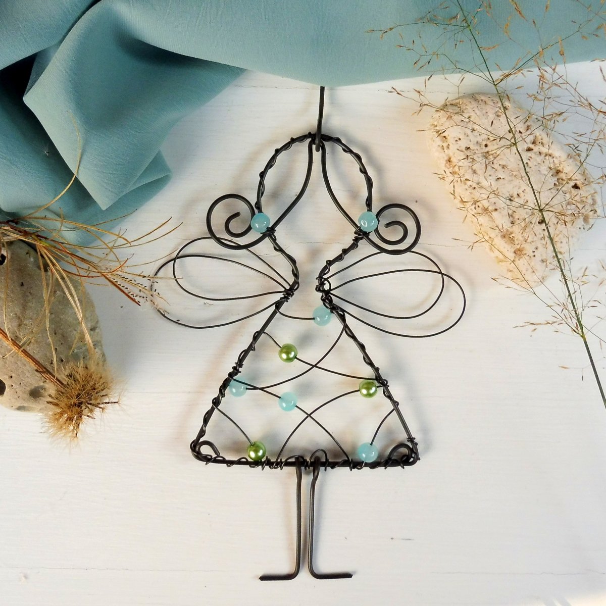 Andílek modrozelený