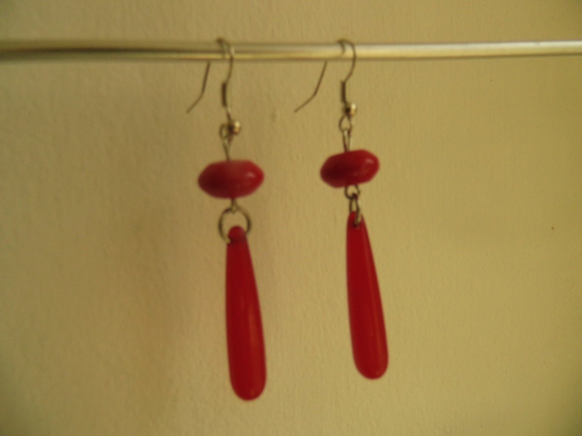 náušnice podlouhlé visací