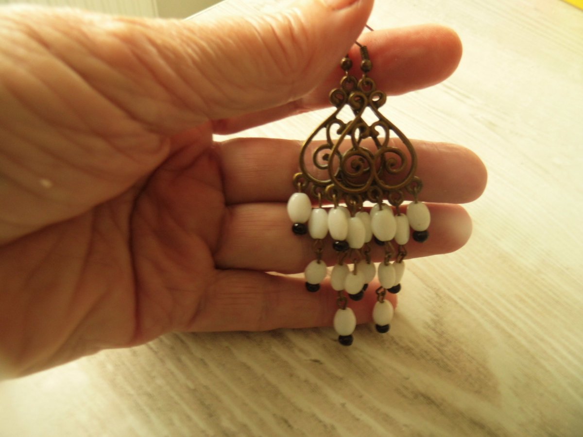 náušnice dlouhé visací