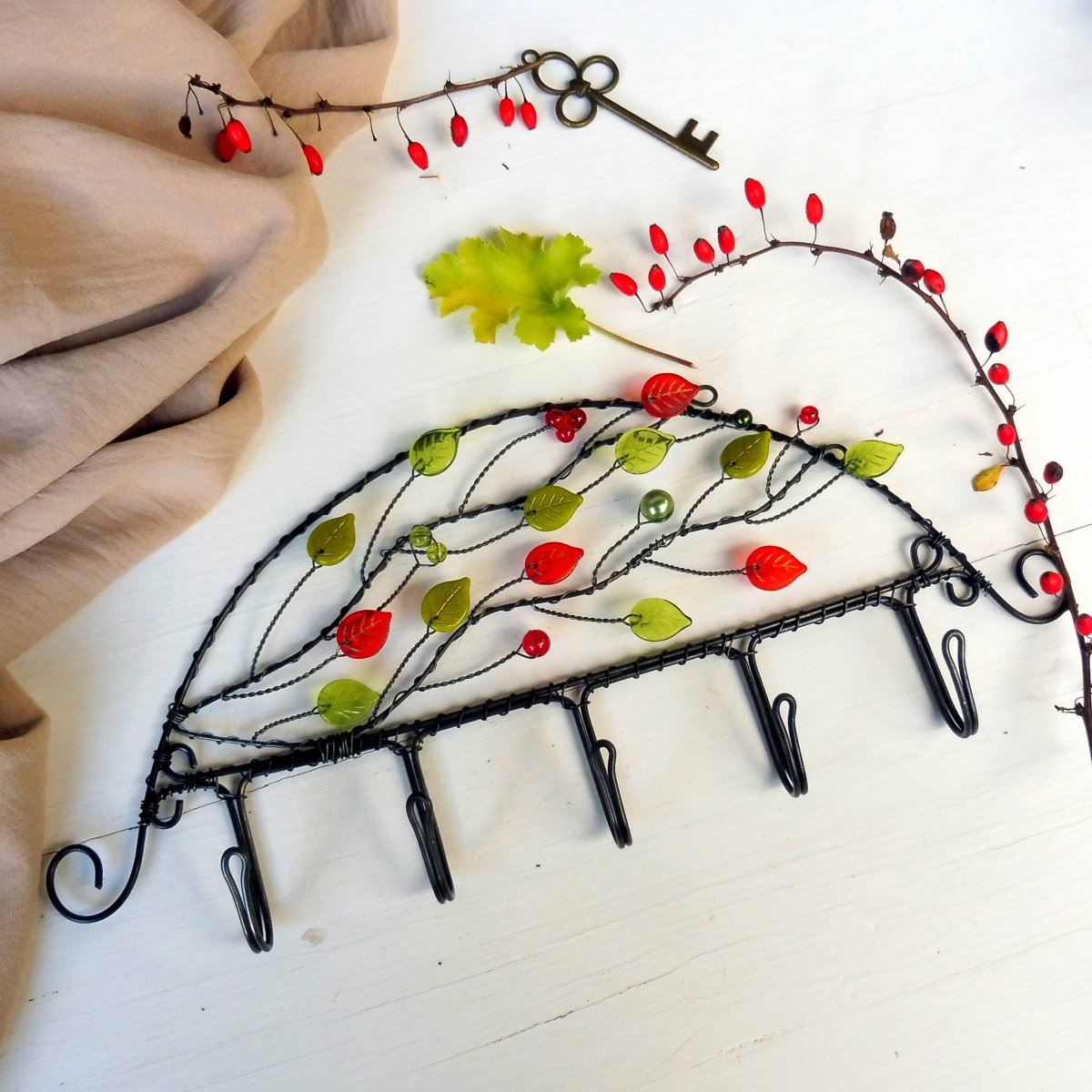 Barevný domov - věšák