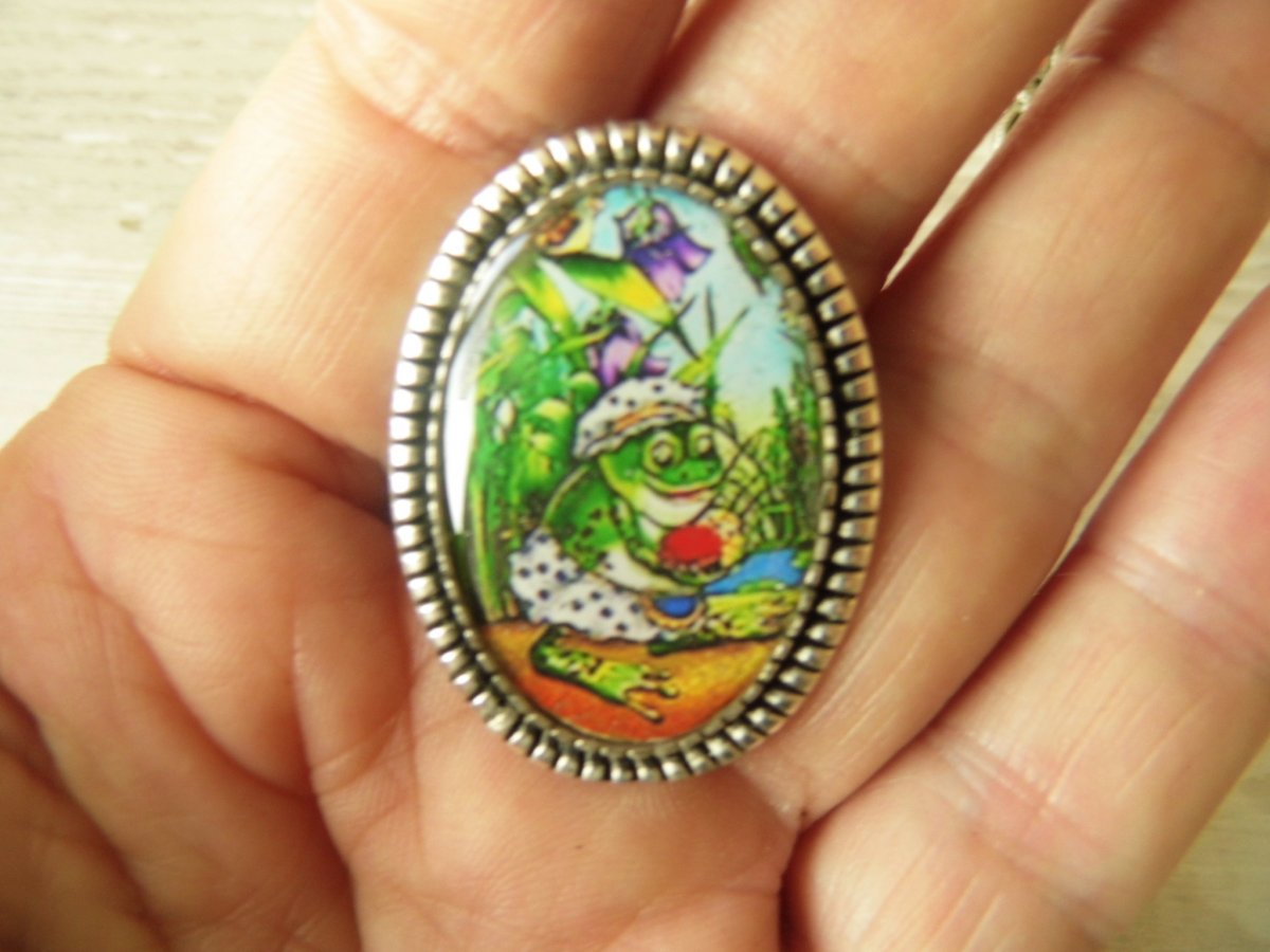 brož - pryskyřice /30x20mm/