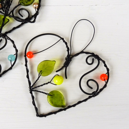 Srdíčko oranžovožluté