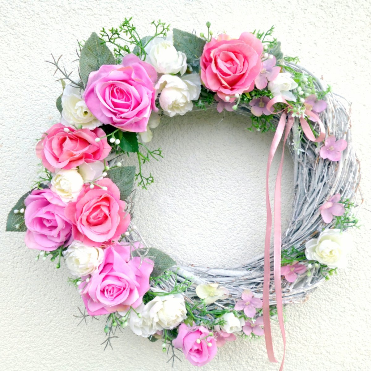 Šípková Růženka_věnec na dveře