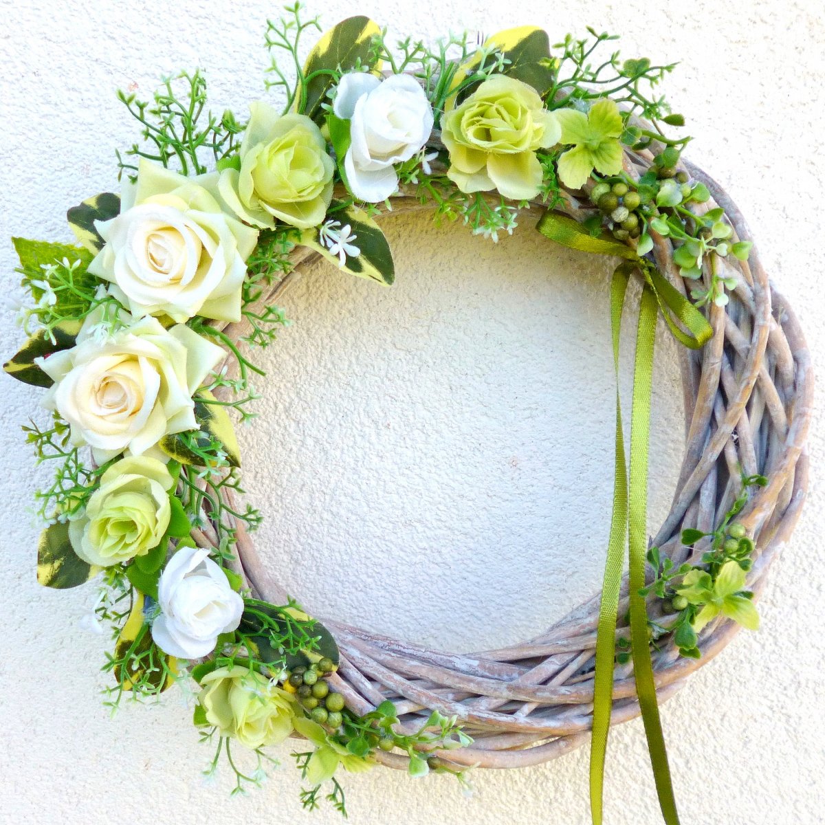 Svěží zelený věnec