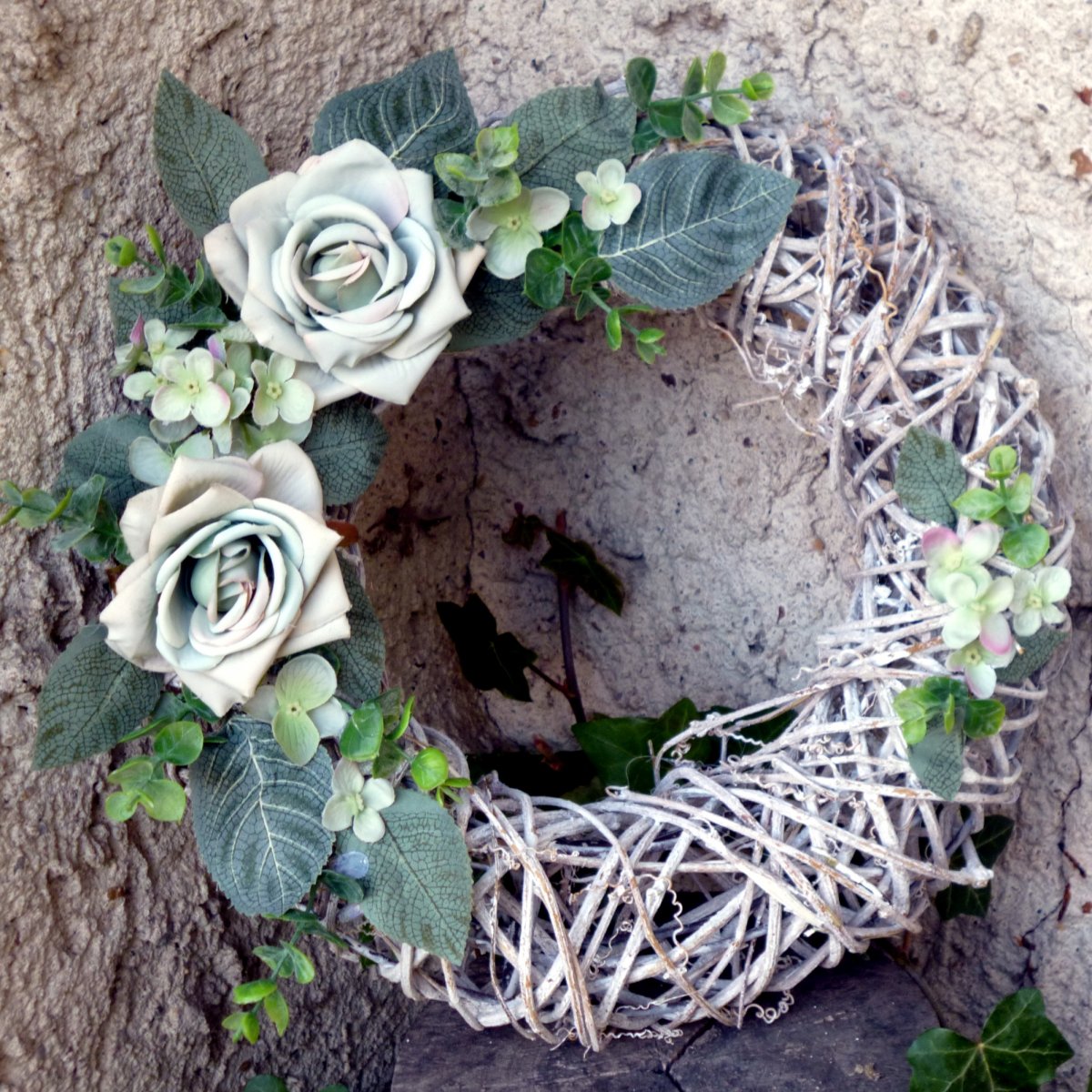 Mentolový věnec na dveře