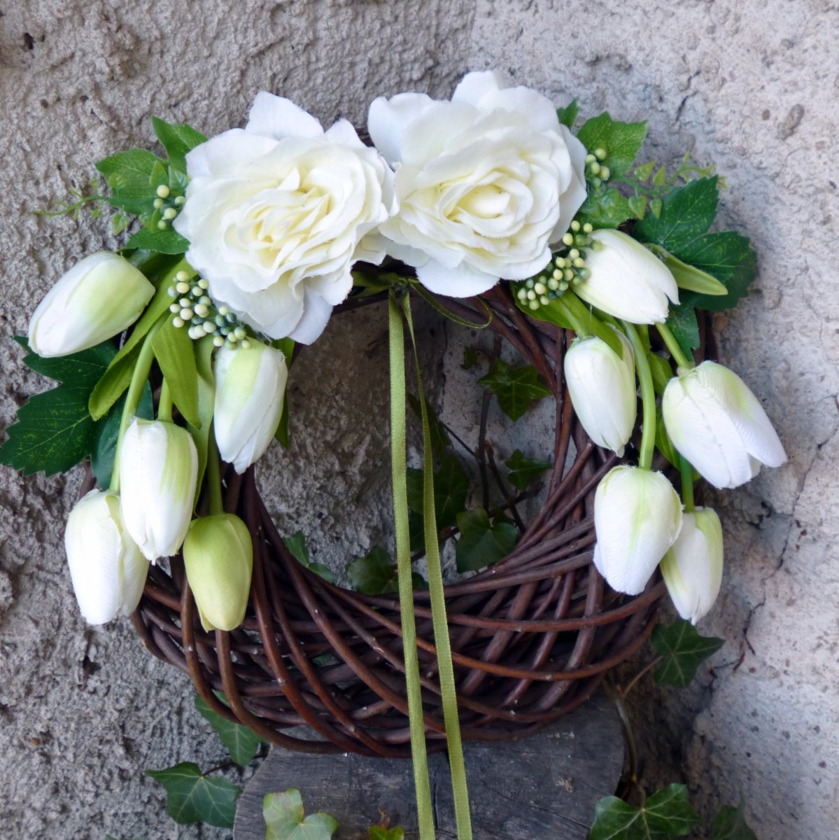 Fanfán Tulipán_věneček na dveře