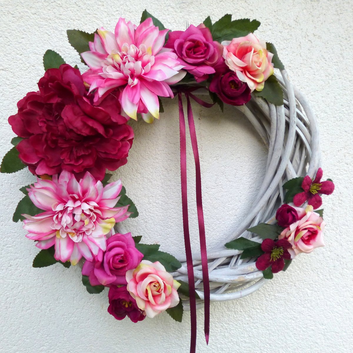 Věnec na dveře_Podzimní den