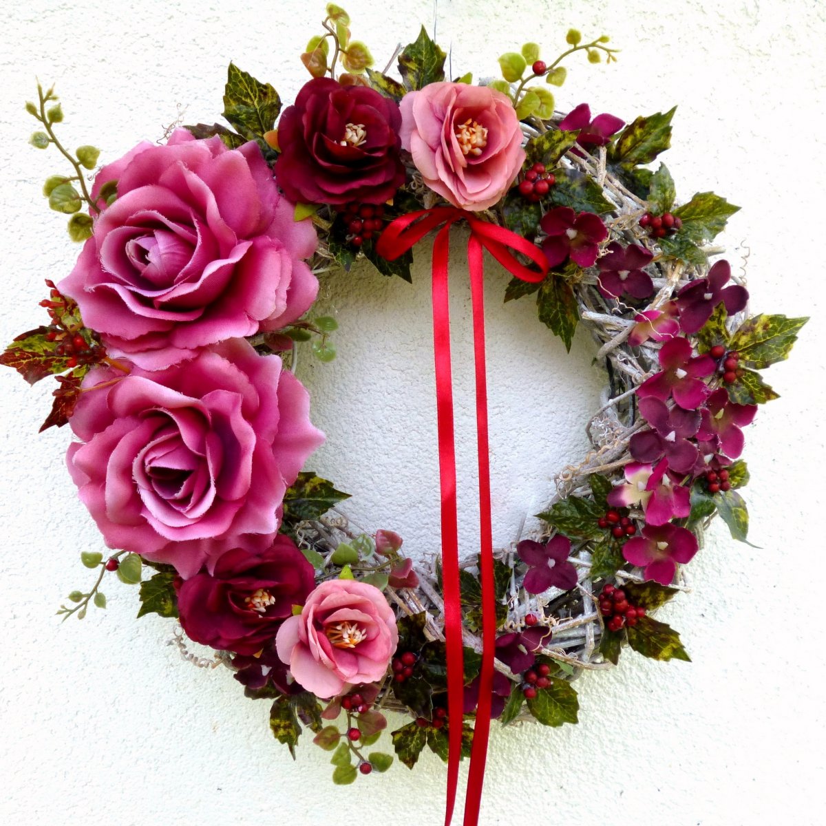 Kouzelný okamžik_věnec na dveře