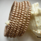 Paměťový náramek - béžový