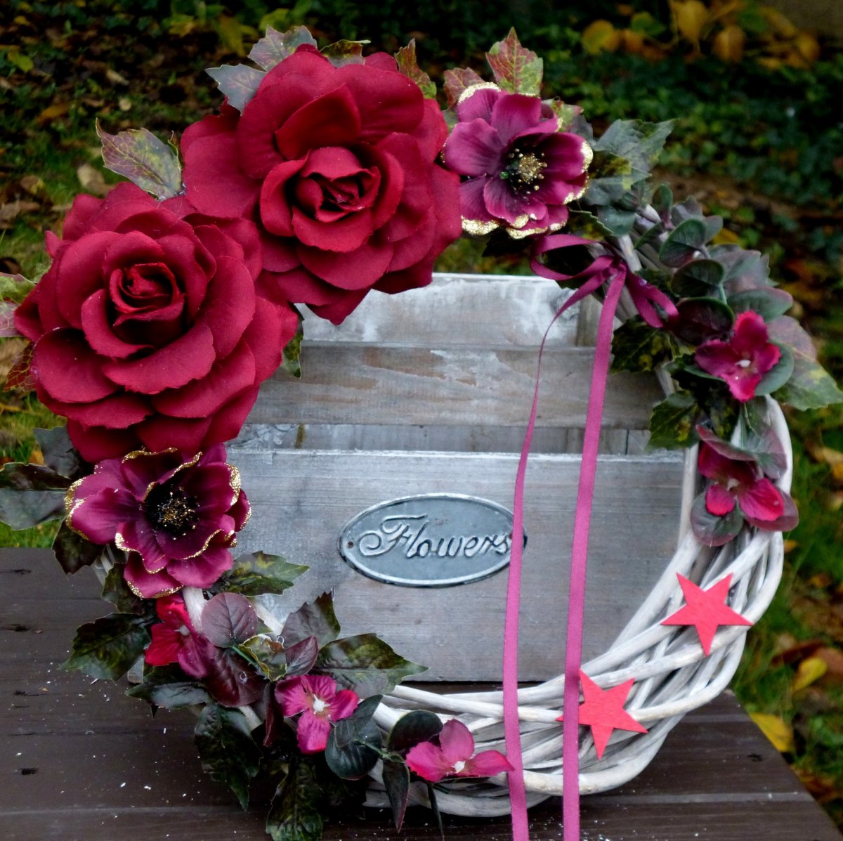 Snídaně u Tiffaniho_věnec na dveře