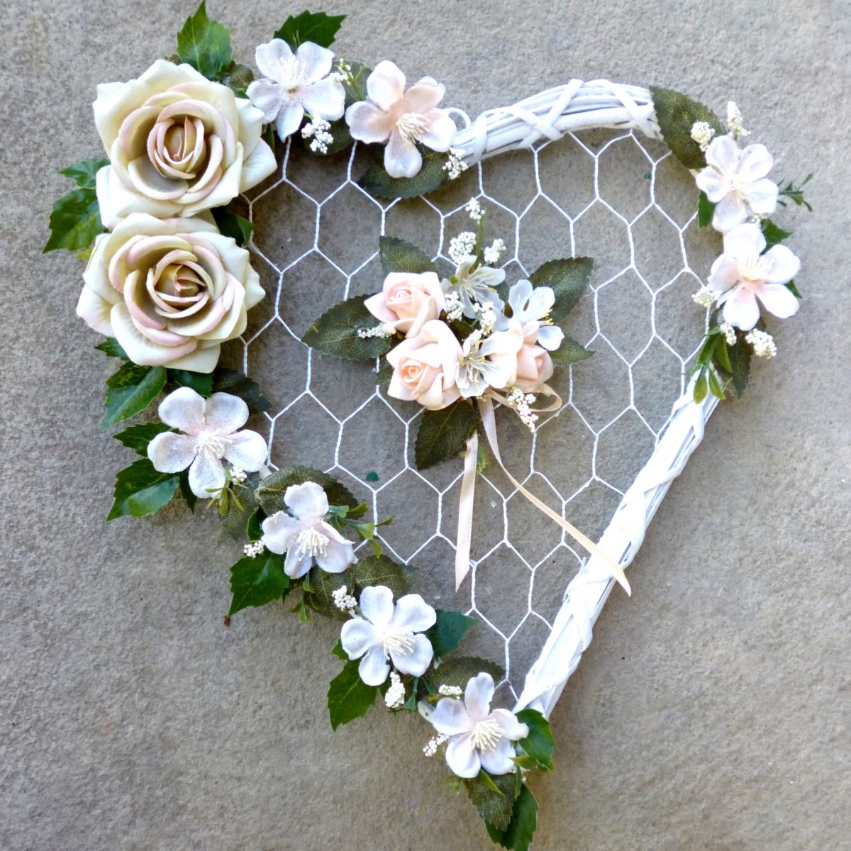 Velké srdce v provensálském stylu