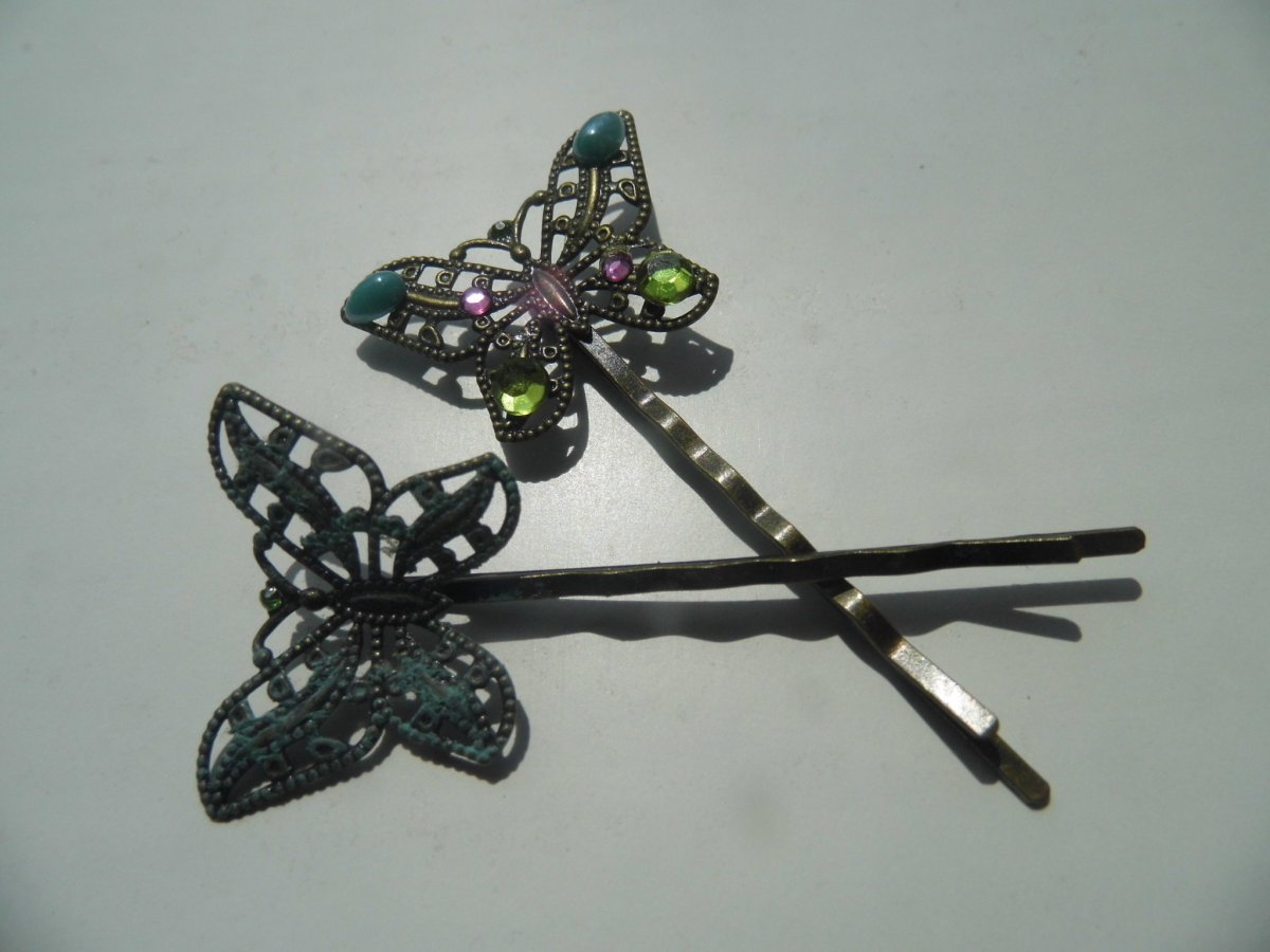 sponky do vlasů - 1pár