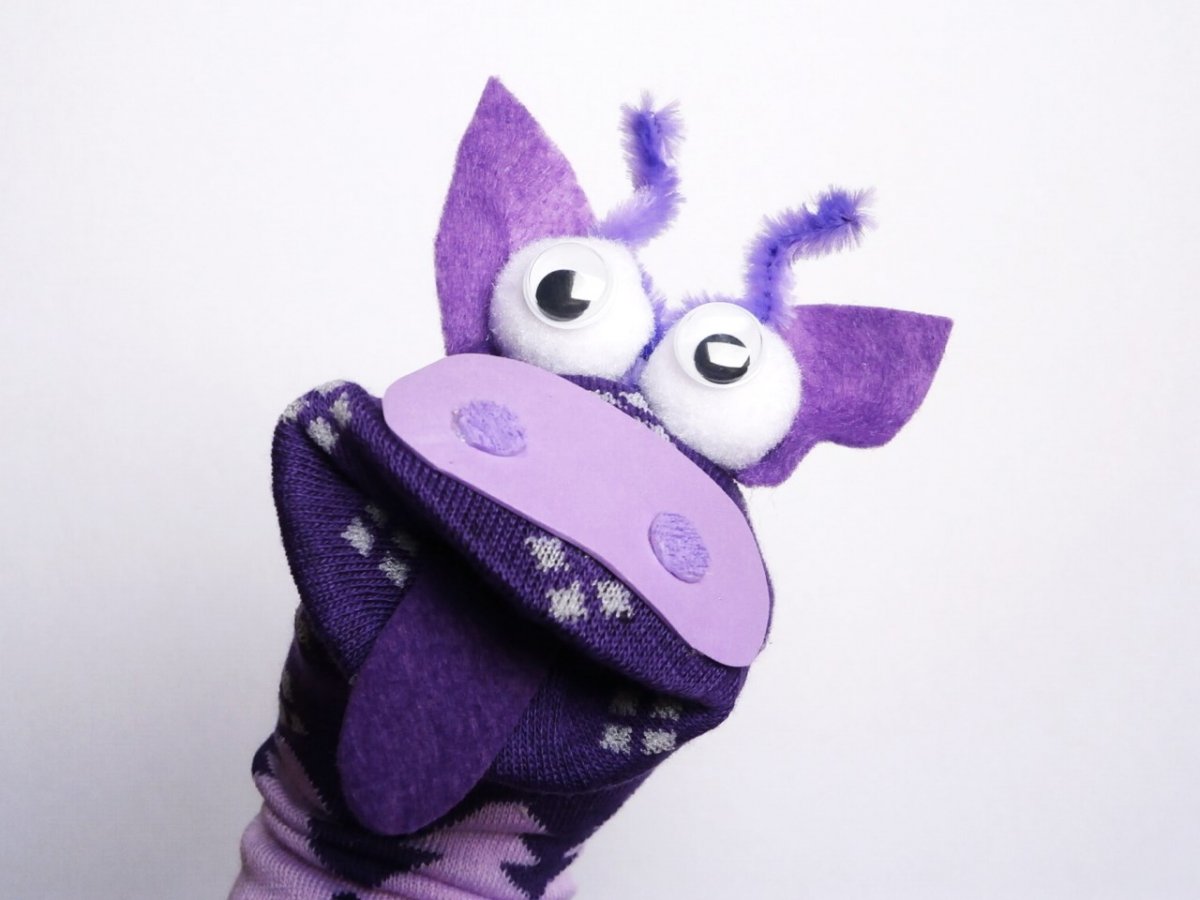 Maňásek ponožkáček č.641