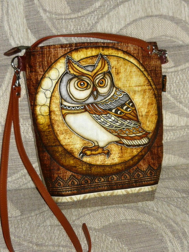 Kabelka se sovou