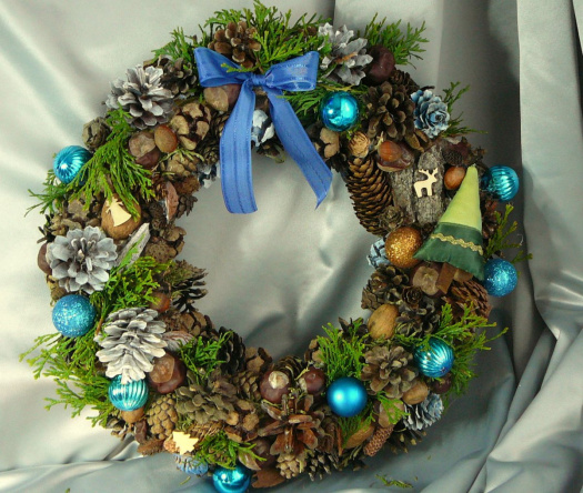 Vánoce v tyrkysové.