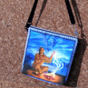 "MEDVĚD - totemové zvíře" - kabelka/žebradlo/taška