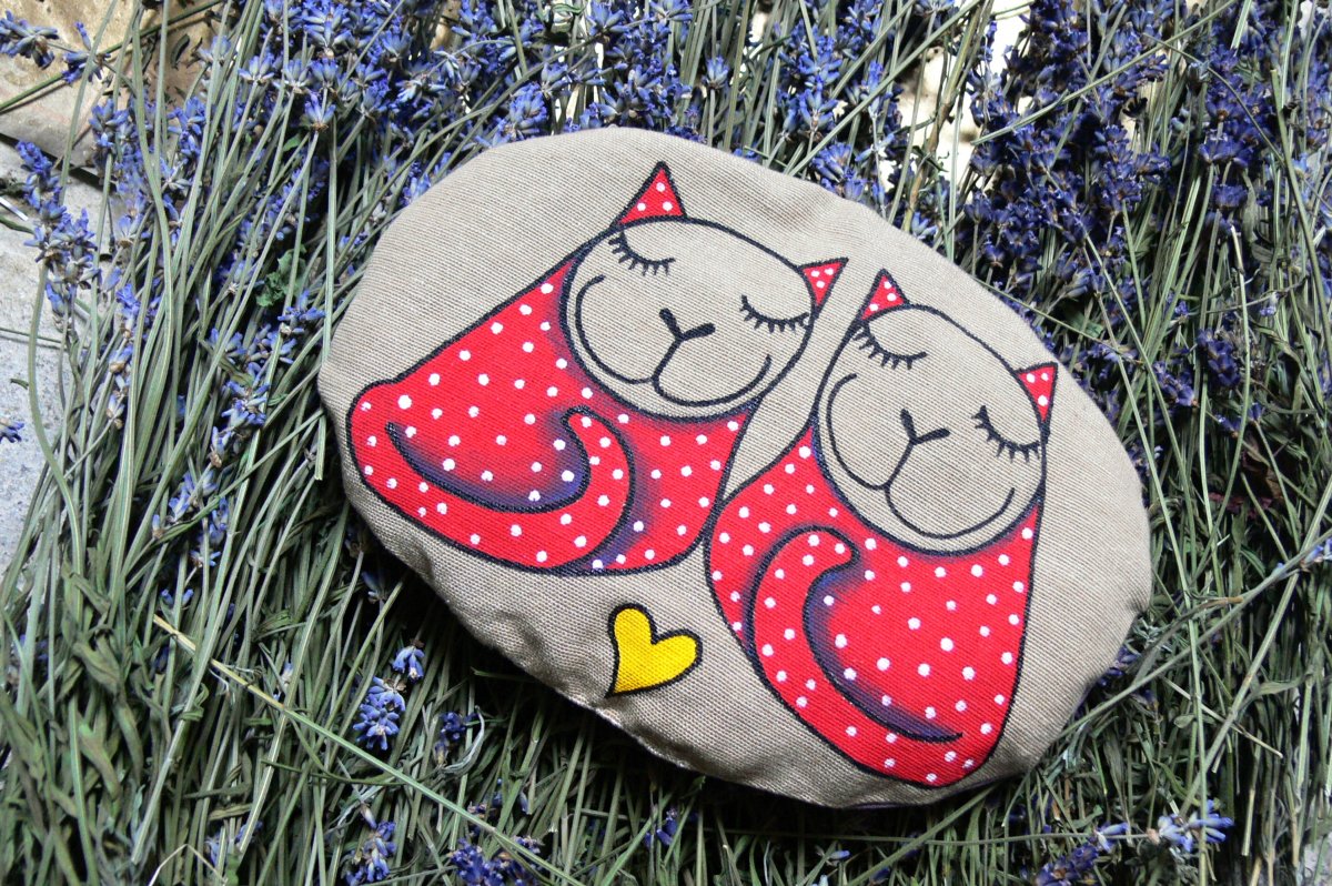 peckový polštářek pro miminka 