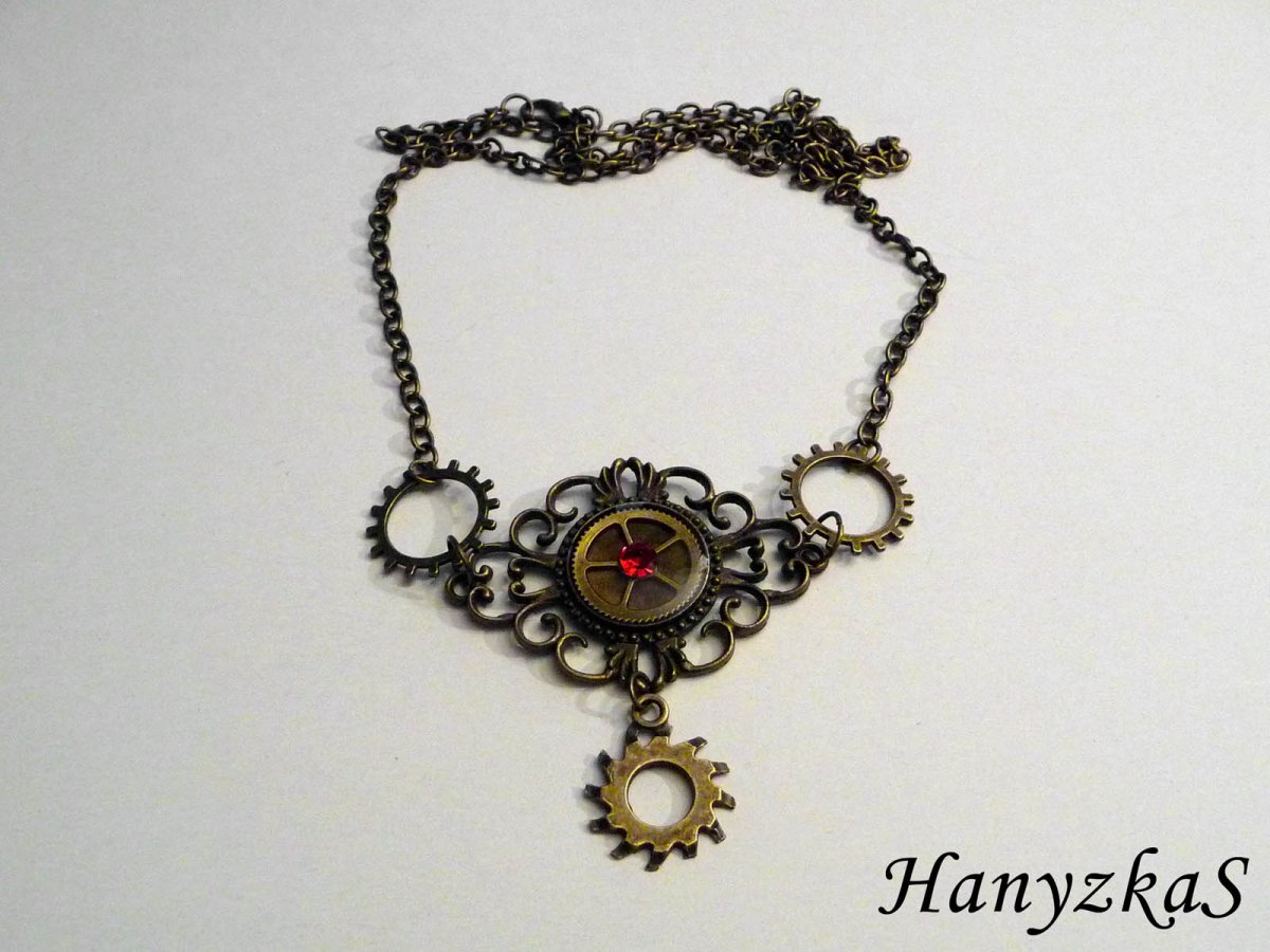 Náhrdelník: Romantická kolečka