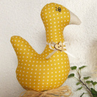Husička  žlutá - Jarní dekorace - zápich