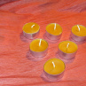 Čajové svíčky včelí vosk 6 ks  