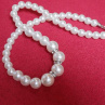 Perličkový náhrdelník - bílá elegance