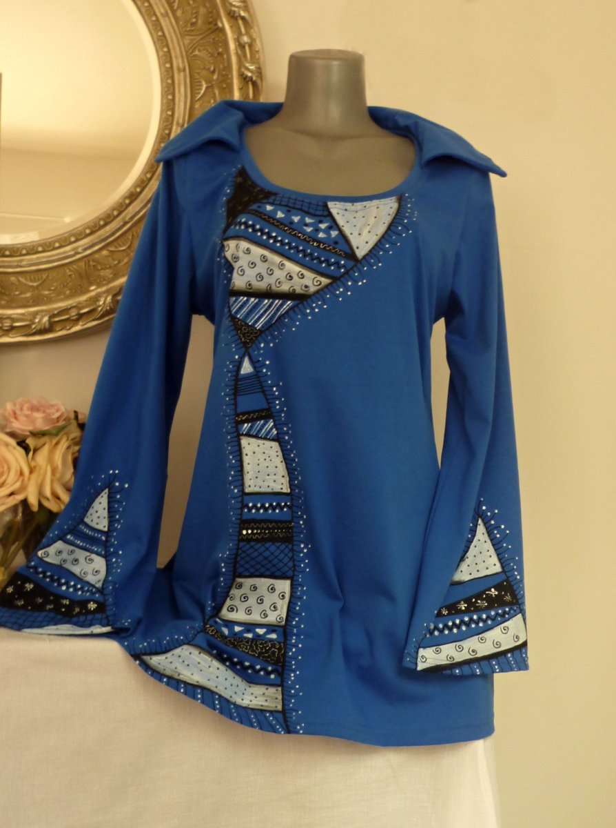 Tunika s límečkem. (S,M,L a XL)