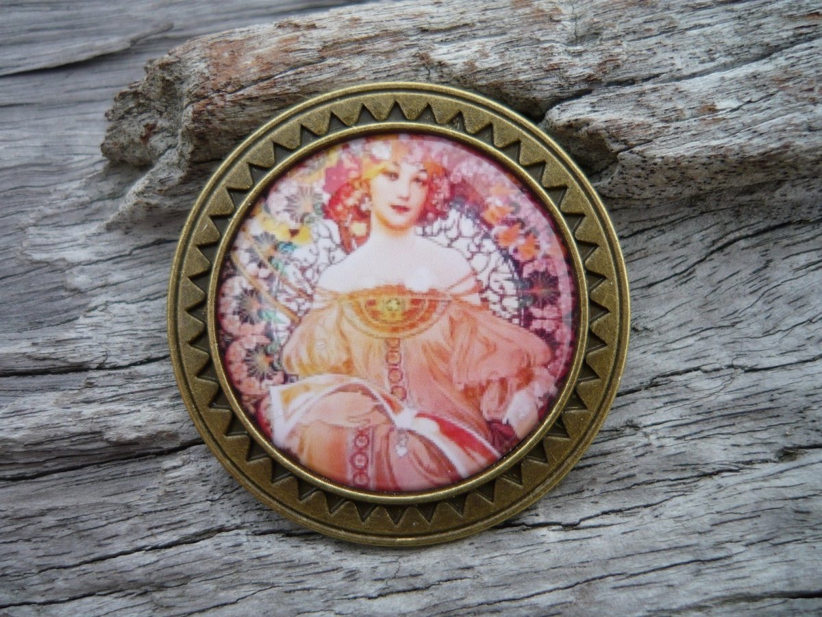 Brož...Alphons Mucha Dáma VII.