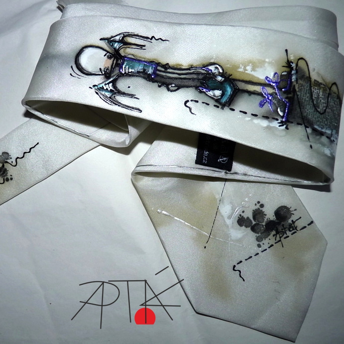 Hedvábná KRAVATA, "příšerKY"