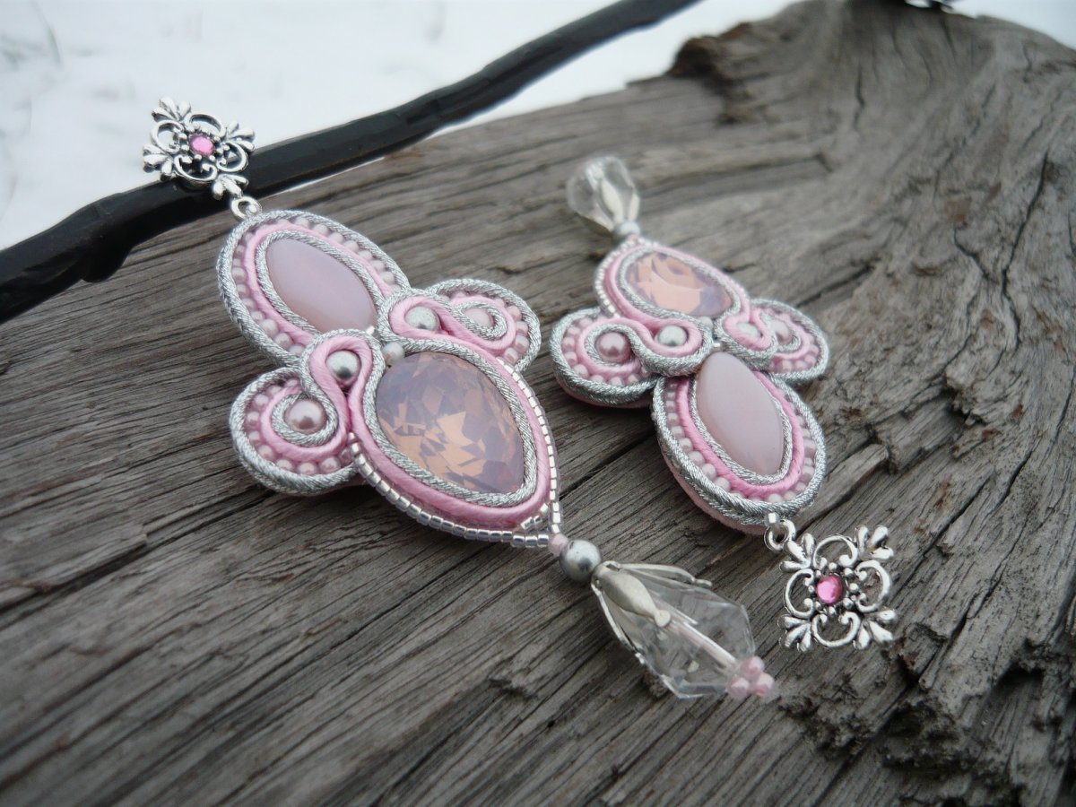 Soutache Náušnice Sweet Princess