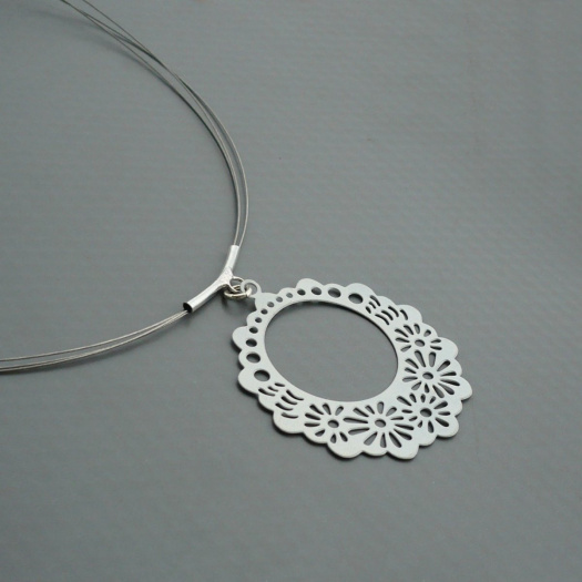 Květinový kruh - náhrdelník