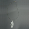 Bílé vážky - náhrdelník