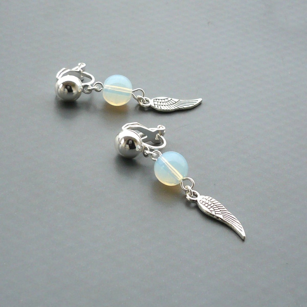 Andělské křídlo a opalit - klipsy