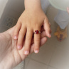 Scarlet Swarovski dětský prstýnek antialergický
