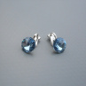 Swarovski Light Sapphire a klipsy antialergické