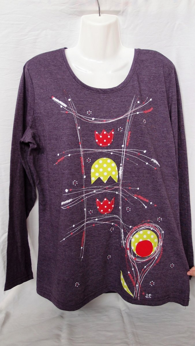 TULIPÁNOVÉ (XL) - dámské tričko