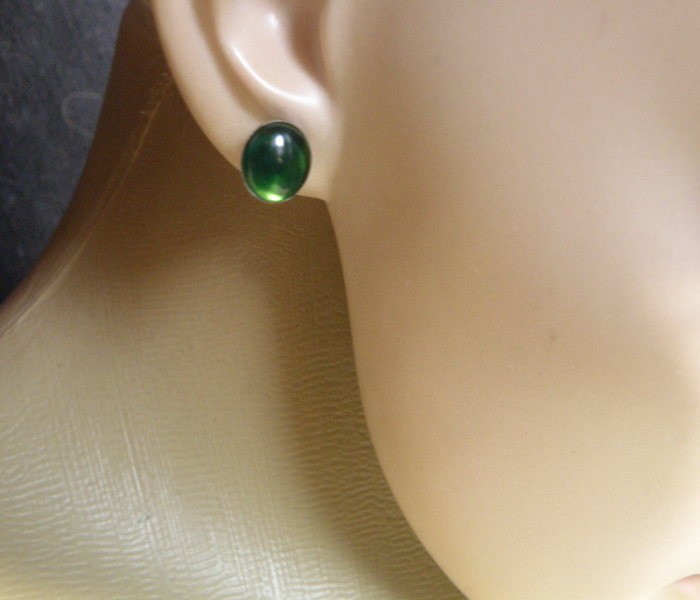 Naušnice -nerez - trávové