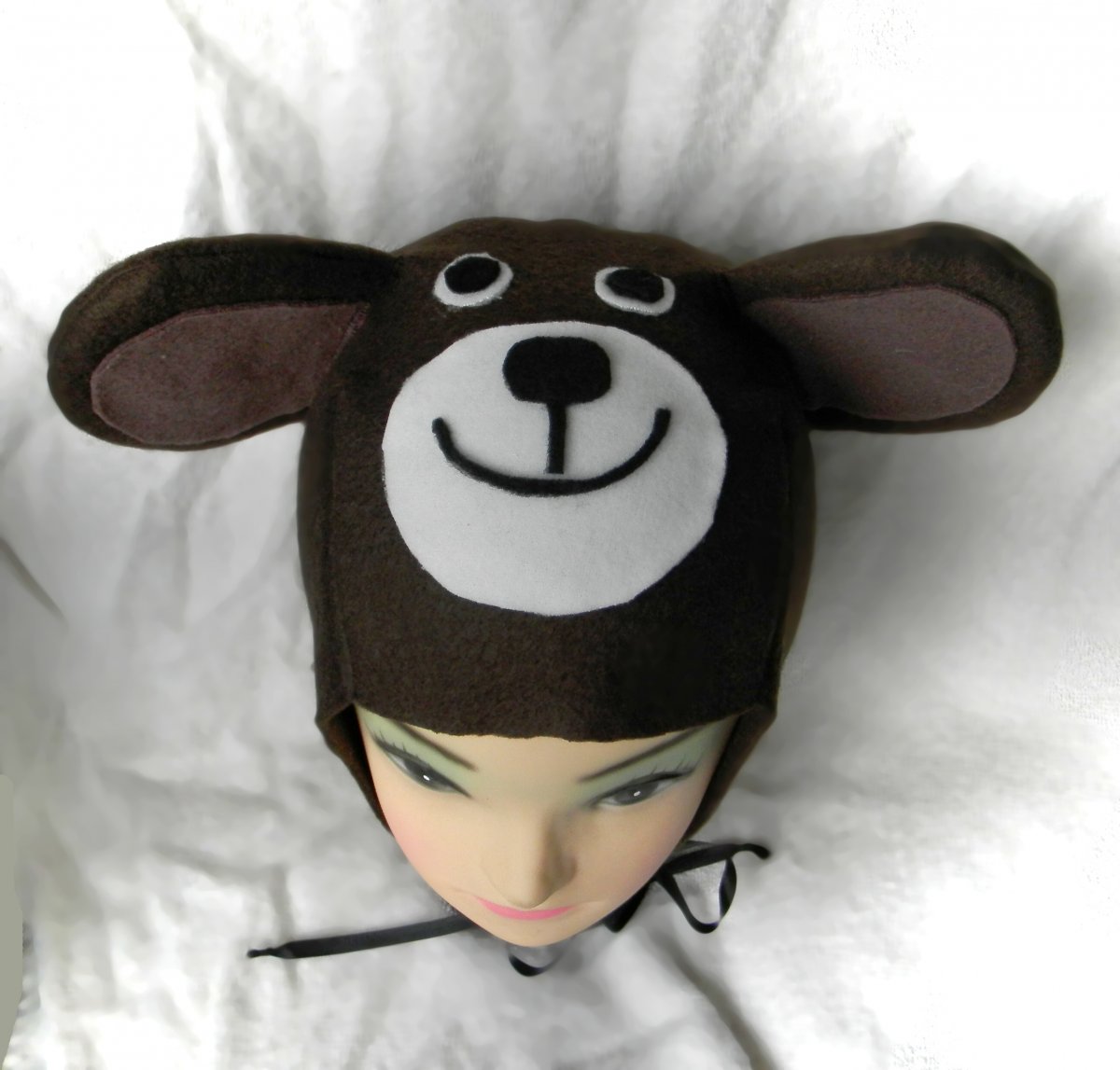 maska medvěd medvídek-ČEPIČKA