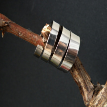 Prsten-Nerezový prsten leštěný
