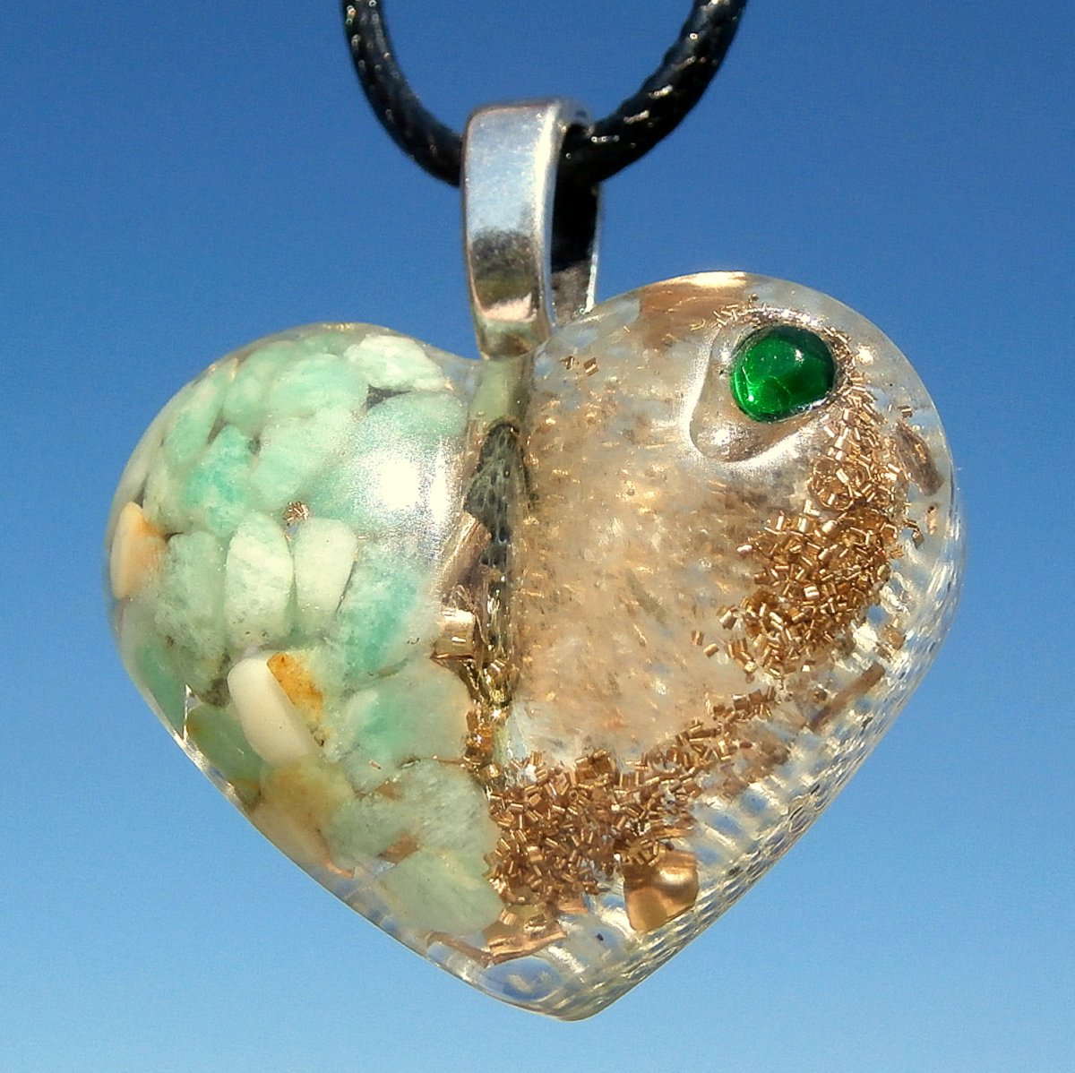 Srdíčko s Amazonitem *Klidná mysl*