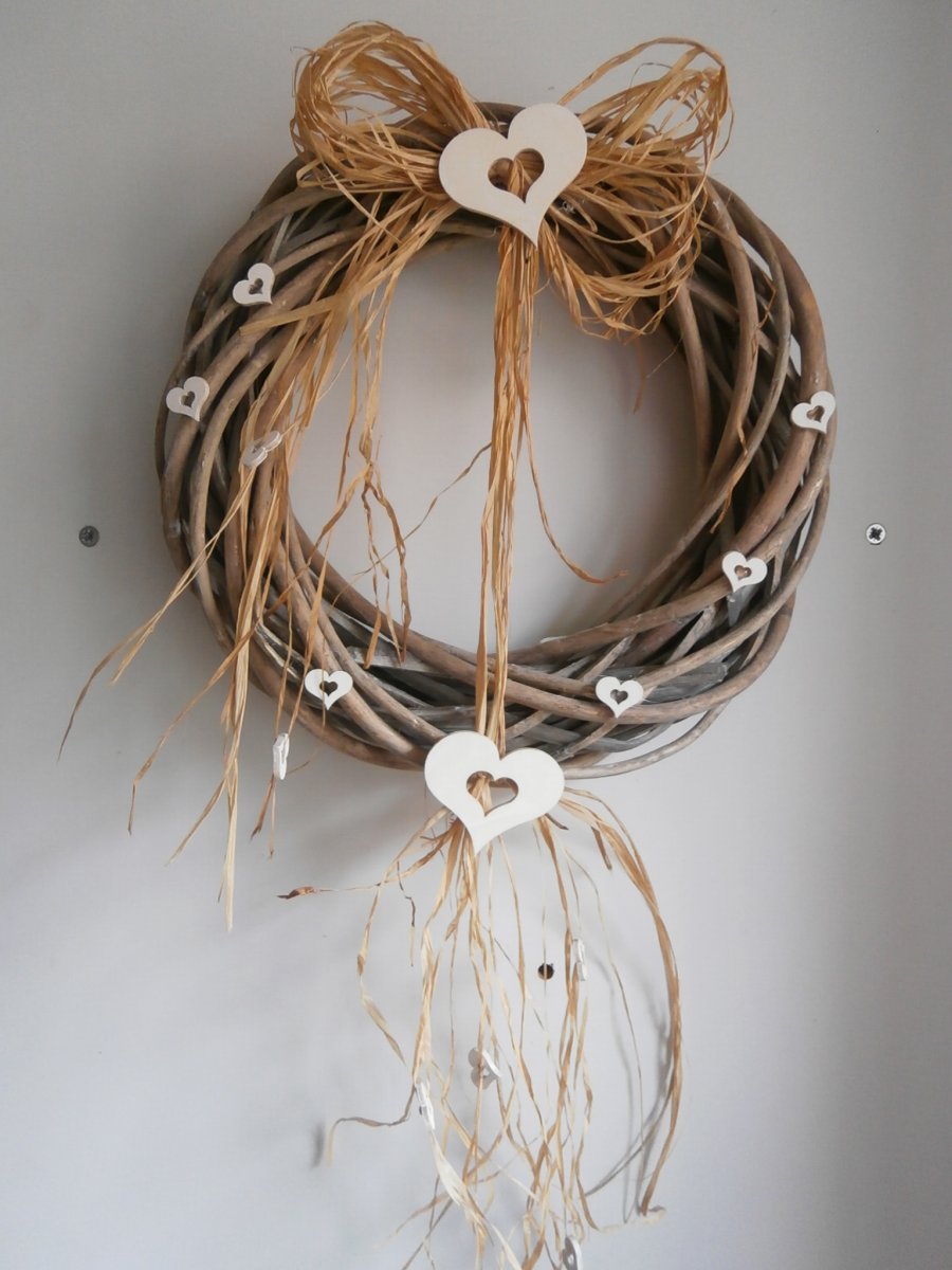 Celoroční věneček na dveře 