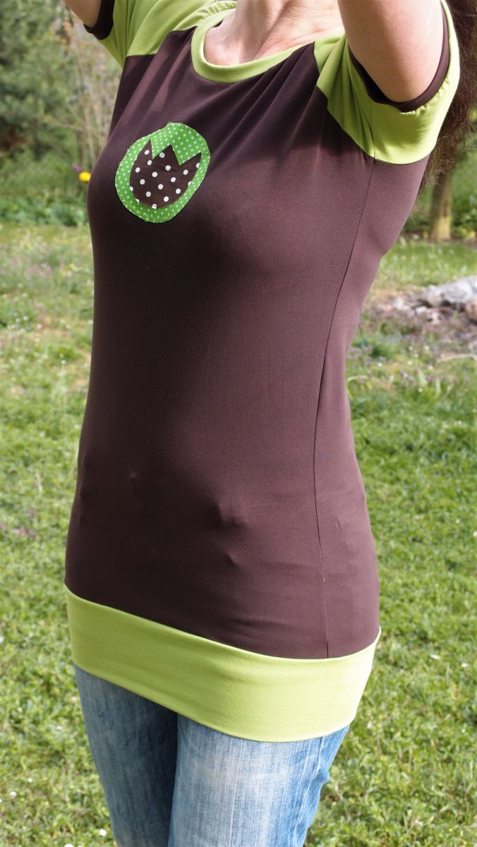 LIMETKY V ČOKOLÁDĚ (M) - dámské dlouhé tričko