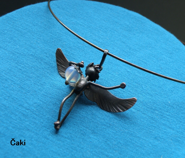 Přívěšek-měd- anděl