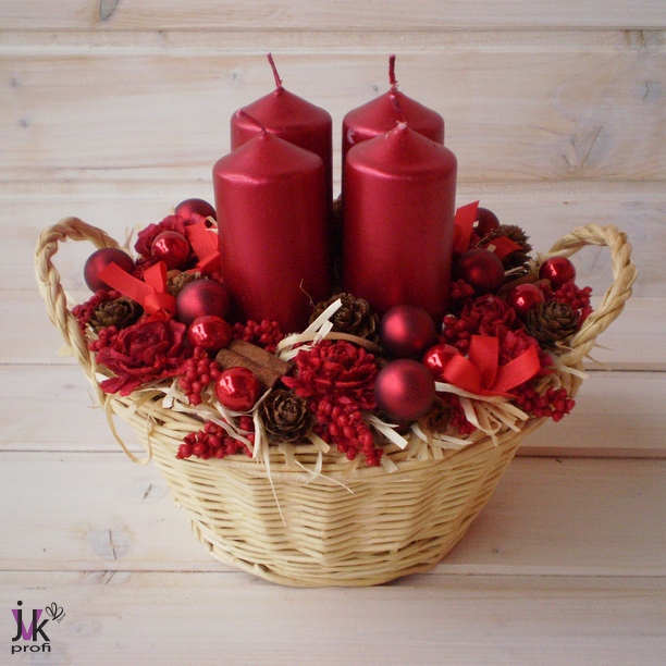 Vánoční svícen Angelina