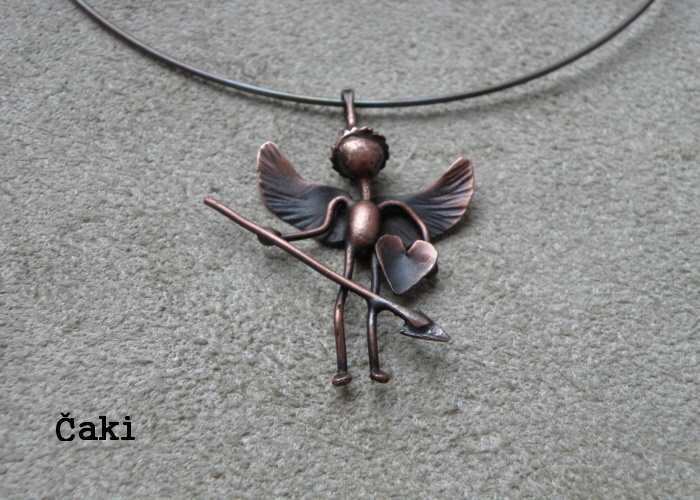 Přívěšek -Amorek - hledám zamilované