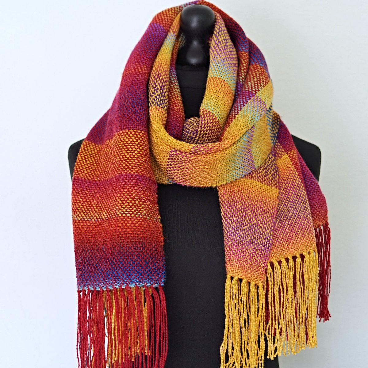 RUČNĚ TKANÁ ŠÁLA - PLÉD - JUDITA