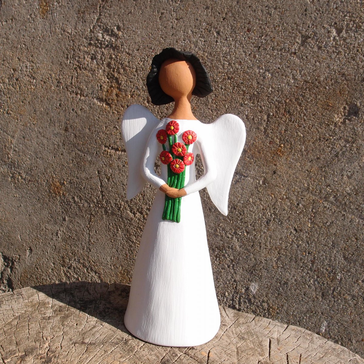 Anděl s kytičkama